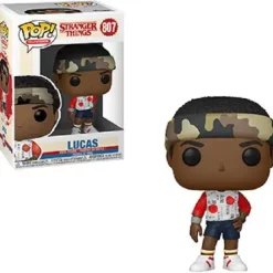 Brand new 🔔 Funko Stranger Things Season 3 POP! Television Lucas Vinyl Figure #807 [Damaged Package] 💯