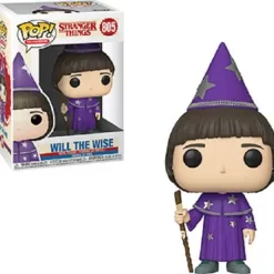 Deals 🎉 Funko Stranger Things Season 3 POP! Television Will the Wise Vinyl Figure #805 [Damaged Package] 👏