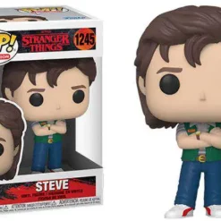 Promo 👍 Funko Stranger Things POP! Television Steve Harrington Vinyl Figure #1245 (Pre-Order ships January) ⭐