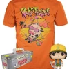 Best Pirce 🌟 Funko Stranger Things POP! Tees Dustin Exclusive Vinyl Figure & T-Shirt [Roast Beef, 2X-Large] 🌟 -Halo shop funkodustinshirtpop2xl