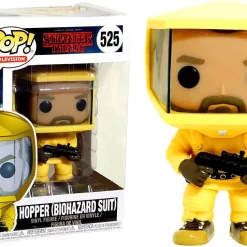 Wholesale ✨ Funko Stranger Things POP! Television Hopper Exclusive Vinyl Figure #525 [Biohazard Suit, Damaged Package] 🥰
