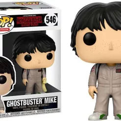 Cheap 🧨 Funko Stranger Things POP! Television Ghostbuster Mike Vinyl Figure #546 [Damaged Package] ⭐