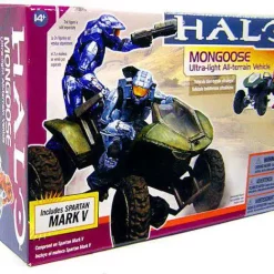 Best deal 🧨 McFarlane Toys Halo Deluxe Mongoose Action Figure Vehicle [Spartan Mark V, Damaged Package] ⌛