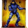New ✨ McFarlane Toys Halo 3 Deluxe Mark VI Spartan Soldier Exclusive Deluxe Action Figure [Blue] 👏 -Halo shop h3ex12ibspart