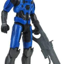 Cheap 🤩 Halo Master Chief, Master Chief (Active Camo), Spartan Mk V (B) & Spartan Vale Action Figure 4-Pack 🧨 -Halo shop halo12chiefx2mkvvale inset3