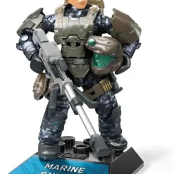 Best deal 🧨 Halo Infinite Heroes Series 12 Marine Sniper Mini Figure GNB16 [Female] ❤️ -Halo shop halo12marinesnper inset2