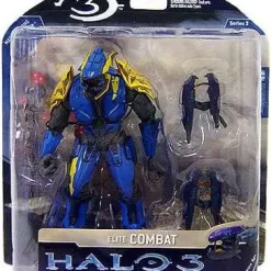 Top 10 🌟 McFarlane Toys Halo 3 Series 3 Elite Combat Exclusive Action Figure [Blue & Yellow] 🥰