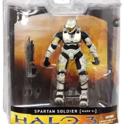 Wholesale 😀 McFarlane Toys Halo 3 Series 1 Spartan Soldier Mark VI Exclusive Action Figure [White] 🤩