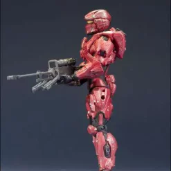 Discount 🤩 McFarlane Toys Halo 4 Series 1 Spartan Warrior Action Figure [Red] ✨ -Halo shop halo4figure4 inset2
