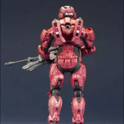 Discount 🤩 McFarlane Toys Halo 4 Series 1 Spartan Warrior Action Figure [Red] ✨ -Halo shop halo4figure4 inset3