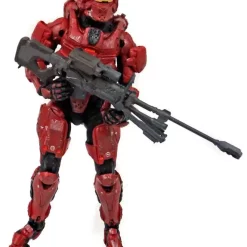 Best Pirce 😀 McFarlane Toys Halo 4 Series 1 Spartan Warrior Action Figure [Red, Loose] ⭐