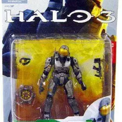 Coupon ⭐ McFarlane Toys Halo 3 Series 4 Spartan Soldier Security Exclusive Action Figure [Steel] 🔔
