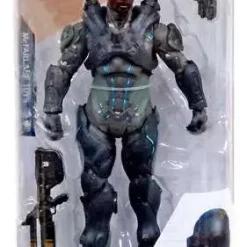 Outlet 🌟 McFarlane Toys Guardians Halo 5 Series 1 Spartan Locke Exclusive Action Figure [No Helmet] 💯