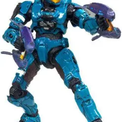 Best Pirce 💯 McFarlane Toys Halo 3 Series 6 Medal Edition Spartan Soldier EVA Exclusive Action Figure [Teal] 💯