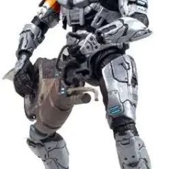 Flash Sale 😀 McFarlane Toys Halo 3 Series 6 Medal Edition Spartan Soldier Recon Exclusive Action Figure [Steel] 🥰 -Halo shop halo6spartanreconsteel inset1