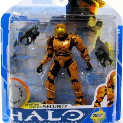 Promo 😀 McFarlane Toys Halo 3 Series 7 Spartan Soldier Security Exclusive Action Figure [Orange] 😀
