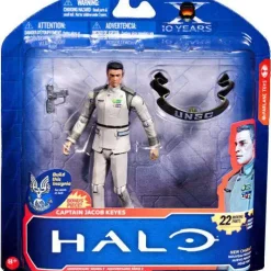 Outlet ⭐ McFarlane Toys Halo 10th Anniversary Series 2 Captain Jacob Keyes Action Figure 👏