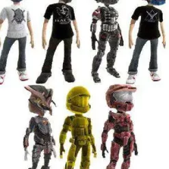 Budget 🔔 McFarlane Toys Halo XBOX 360 Avatar Figures Series 2 2-Inch Mystery Pack 😀 -Halo shop haloavatars2pack inset2