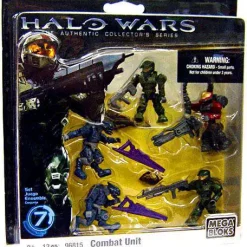 Hot Sale 🔥 Mega Bloks Halo The Authentic Collector's Series Combat Unit Exclusive Set #96815 🌟