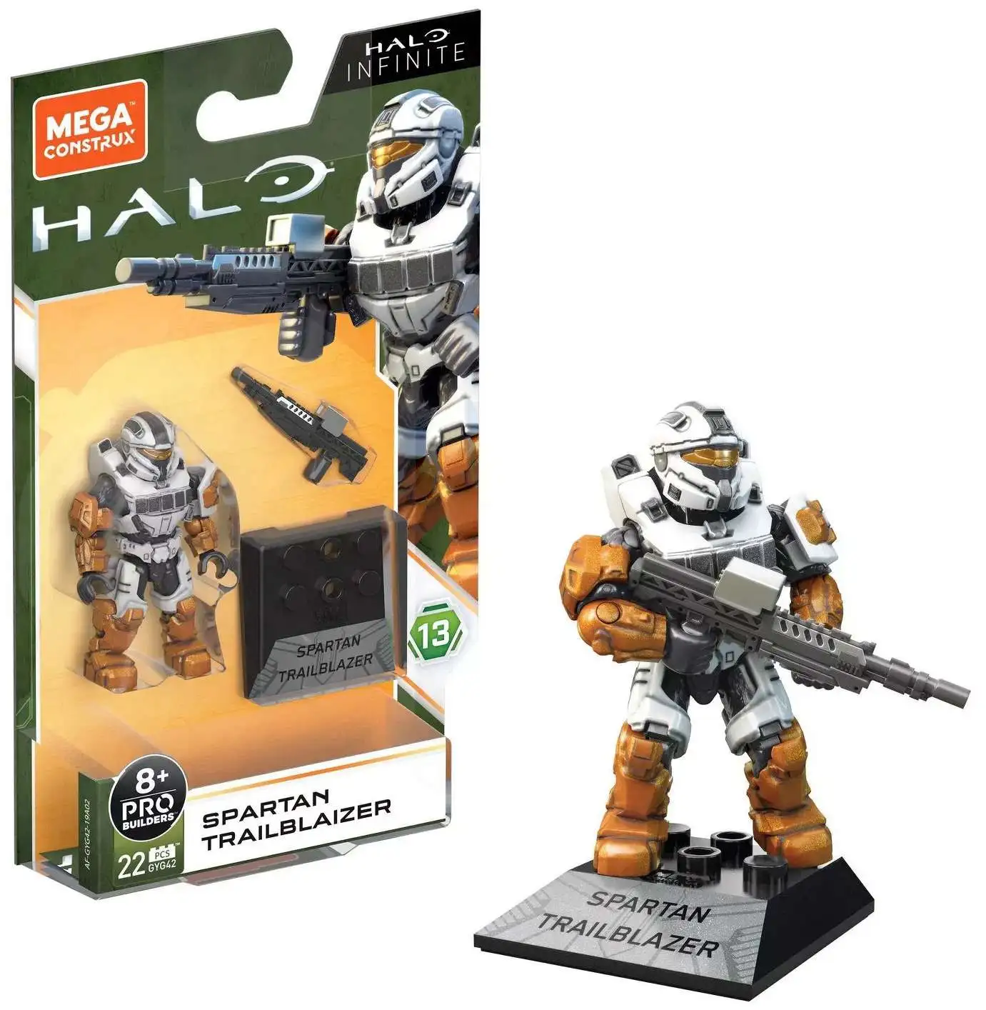 Budget 🌟 Halo Infinite Heroes Series 13 Spartan Trailblazer Mini Figure 😀 4 Budget 🌟 Halo Infinite Heroes Series 13 Spartan Trailblazer Mini Figure 😀 - Image 2