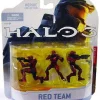 Discount 🥰 McFarlane Toys Halo 3 Heroic Collection Red Team Mini Figure 3-Pack 🔔 -Halo shop halohecoredteam