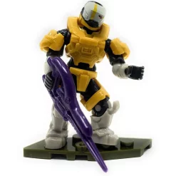 Best Pirce 🎉 Halo Infinite Series 1 Yellow Spartan Gungnir Minifigure [Loose] 🌟