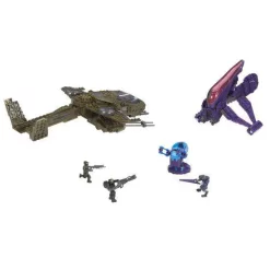Coupon 🧨 Mega Bloks Halo The Authentic Collector's Series UNSC Hawk vs. Covenant Banshee Set #96810 😉 -Halo shop halomegabloksbattlefield inset3