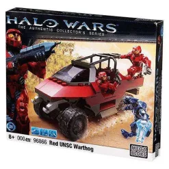 Coupon 🛒 Mega Bloks Halo The Authentic Collector's Series Red UNSC Warthog Set #96866 💯