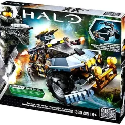 Buy โ๏ธ Mega Bloks Halo Dual Mode UNSC Warthog Set #31846 ๐
