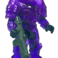 Brand new ⭐ Halo Universe Series 1 Purple Spartan Aster Minifigure [Loose] 👏