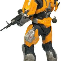 New 👏 McFarlane Toys Halo Reach Series 1 Spartan Hazop Exclusive Action Figure [Gold] 😉 -Halo shop haloreach1spartantru inset2