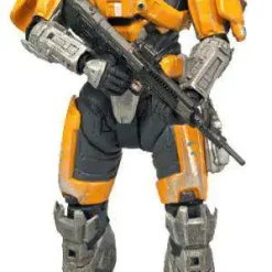 New 👏 McFarlane Toys Halo Reach Series 1 Spartan Hazop Exclusive Action Figure [Gold] 😉 -Halo shop haloreach1spartantru inset3