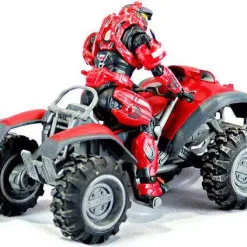 Hot Sale 🎉 McFarlane Toys Halo Reach Mongoose with Red Team Scout Spartan Action Figure Set 🤩 -Halo shop haloreachforgeworld inset3