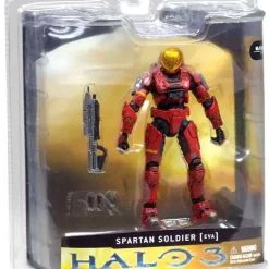 Buy 😍 McFarlane Toys Halo 3 Series 1 Spartan Soldier EVA Action Figure [Red] 👍