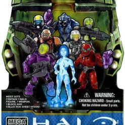 Cheapest 👏 Mega Bloks Halo Series 4 Minifigure Mystery Pack [1 RANDOM Figure] 👏