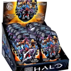 Best Pirce ✔️ Mega Bloks Halo Series 6 Minifigure Mystery Box [24 Packs] ✔️