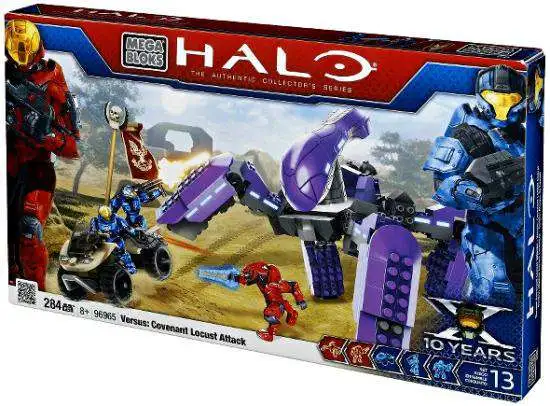 Promo ๐ Mega Bloks Halo The Authentic Collector's Series Versus: Covenant Locust Attack Exclusive Set #96965 โ๏ธ 3 Promo ๐ Mega Bloks Halo The Authentic Collector's Series Versus: Covenant Locust Attack Exclusive Set #96965 โ๏ธ