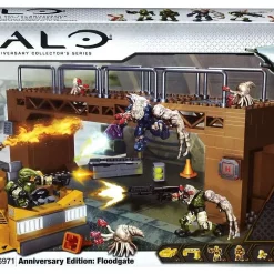 Deals ⭐ Mega Bloks Halo 10th Anniversary Collector Series Anniversary Edition: Floodgate Exclusive Set #96971 [Damaged Package] 🎉