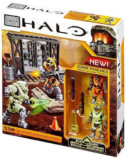 Flash Sale ๐ Mega Bloks Halo Containment Armory Exclusive Set #97516 ๐ 3 Flash Sale ๐ Mega Bloks Halo Containment Armory Exclusive Set #97516 ๐