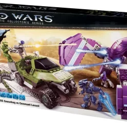 Best Pirce ๐ Mega Bloks Halo The Authentic Collector's Series UNSC Gausshog vs. Covenant Locust Set #96823 ๐
