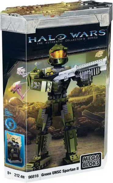 Deals ✔️ Mega Bloks Halo The Authentic Collector's Series Green UNSC Spartan II Set #96816 ⭐ 3 Deals ✔️ Mega Bloks Halo The Authentic Collector's Series Green UNSC Spartan II Set #96816 ⭐