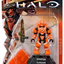 Cheapest 🥰 Mega Bloks Halo Heroes Series 2 Spartan Gungnir Mini Figure 🧨