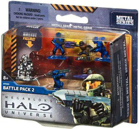 Top 10 โ Mega Bloks Halo Metal Series Battle Pack 2 Set #97035 ๐งจ 3 Top 10 โ Mega Bloks Halo Metal Series Battle Pack 2 Set #97035 ๐งจ