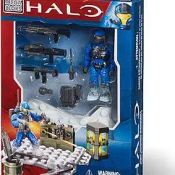 New 🌟 Mega Bloks Halo Versus: Snowbound Weapons Pack 2 Exclusive Set #97043 😉