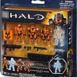 Cheap 🎁 Mega Bloks Halo UNSC Combat Orange Unit Set #97083 [Damaged Package] 🎁
