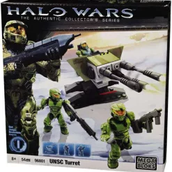 Best deal 🔔 Mega Bloks Halo The Authentic Collector's Series UNSC Turret Set #96801 🥰