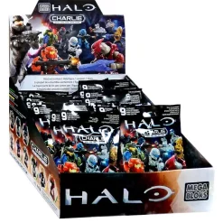 Budget ⭐ Mega Bloks Halo Charlie Mini Figure Mystery Box [24 Packs] ❤️