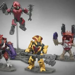 Flash Sale 🎉 Halo Infinite Banished Garrison Pack Mini Figure 6-Pack Set [Spartan Trailblazer, UNSC Marine, Brute Chieftain, Brute Warrior, Brute Mule & Elite Mercenary] 🎉 -Halo shop megahdp61 inset2