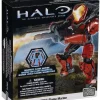 Flash Sale 🔔 Mega Bloks Halo Magnetic Figures UNSC Flame Marine Set #29678 [Red] 🛒 -Halo shop metalons29678