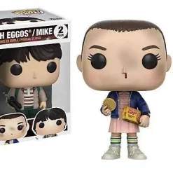 Discount ❤️ Funko Stranger Things POP! Television Eleven with Eggos & Mike Exclusive Vinyl Figure 2-Pack [Damaged Package] 🔥